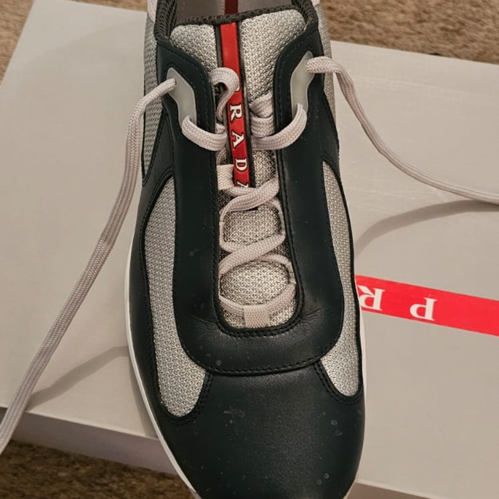Prada America’s Cup Original Sneakers (Ultramarine - Navy Blue) - Picture 9 of 16
